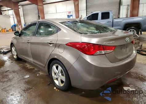 2013 Hyundai Elantra Gls z USA, uszkodzony, nr VIN 5NPDH4AEXDH396796